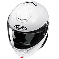 Casque Modulaire Hjc i91 blanc - 4