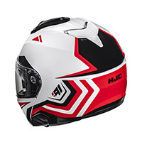 Hjc I91 Tricus Modular Helmet Red - 3