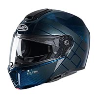HJC Rpha 90S カーボン バリアン モジュラー ヘルメット ブルー