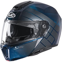 Hjc Rpha 90s Carbon Balian Modular Helmet Blue