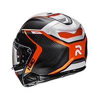 Casco Hjc Rpha 91 Carbon Lagos Arancio Opaco - img 2