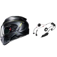 Hjc Rpha 91 Combust Helmet Red + Smart 11b