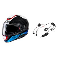 Hjc Rpha 91 Rafino Helmet Blue Red + Smart 11b