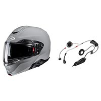 Hjc Rpha 91 Helmet Nardo Grey + Smart 11b