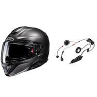 Hjc Rpha 91 Helmet Titanium Matt + Smart 11b