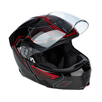 Casco Modulare Klim Gt1 Expedition Encrypted Rosso - img 2