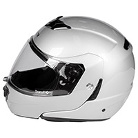 Klim TK1200 Modularer Helm glänzend silber - 2