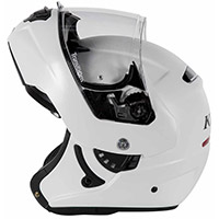 Klim TK1200 Modularer Helm glänzend weiß