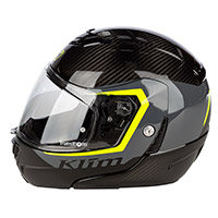 Klim Tk1200 Stark Asphalt Hi-vis Modular Helmet