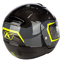 Klim Tk1200 Stark Asphalt Hi-vis Modular Helmet - 4