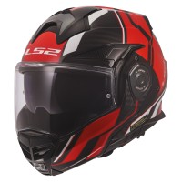 Casque LS2 FF901 Advant X Carbon Dynamic rouge