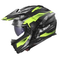 Casque LS2 FF909 Ranger Carbon Strike jaune