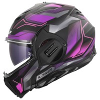 Casque LS2 FF912 Valiant Gear Ervion violet mat