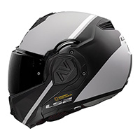 Casco Modulare Ls2 Ff906 Advant Swipe Grigio