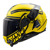 Casco Ls2 Ff910 Advant 2 Tape Giallo Opaco