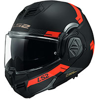 Casque Ls2 Ff906 Advant Bend Noir Mat Rouge