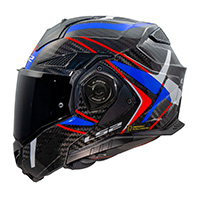 Ls2 Ff901 Advant X Carbon Future 2 Helmet Blue - 3