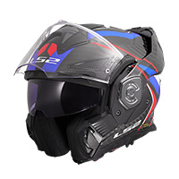 Casco Ls2 Ff901 Advant X Carbon Future 2 Blu