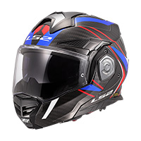 Casco Ls2 Ff901 Advant X Carbon Future 2 Blu - img 2