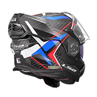 Ls2 Ff901 Advant X Carbon Future 2 Helmet Blue - 4