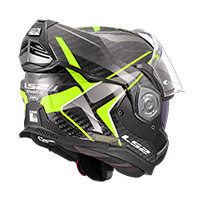 LS2 FF901 Advant X Carbon Future 2 Helm gelb - 4