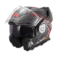 Casco Ls2 Ff901 Advant X Carbon Future 2 Rosso