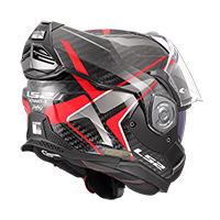 Ls2 Ff901 Advant X Carbon Future 2 Helmet Red - 4