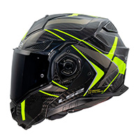 LS2 FF901 Advant X Carbon Future 2 Helm gelb - 3