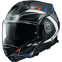 Casco LS2 FF901 Advant X Carbon Future blu