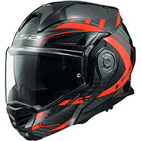 Casque Ls2 Ff901 Advant X Carbon Future Rouge