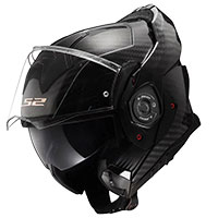 Ls2 Ff901 Advant X Carbon Solid Helmet Black