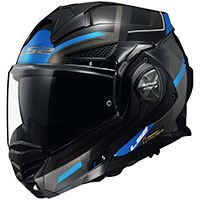 Casco Ls2 Ff901 Advant X Spectrum Titanio Blu