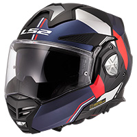 Casco Ls2 Ff901 Advant X Ultra Blu Rosso Opaco - img 2
