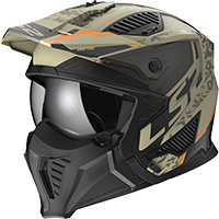 Ls2 Ff606 Drifter Devor Helmet Sand Matt