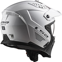 Casco LS2 OF606 Drifter Solid blanco - 2