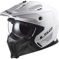 Casco LS2 OF606 Drifter Solid negro opaco