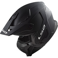 Casco LS2 OF606 Drifter Solid negro opaco