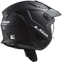 Casco LS2 OF606 Drifter Solid negro opaco - 5