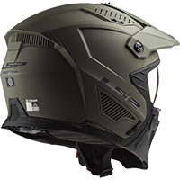 LS2 FF606ドリフターソリッドヘルメットサンドマット