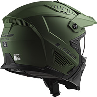 Casque LS2 OF606 Drifter Solid vert mat - 2