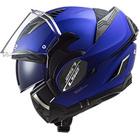 Ls2 Ff900 Valiant 2 Solid Modular Helmet Matt Blue