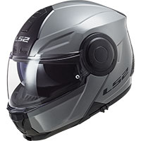 Ls2 Ff902 Scope Solid Modular Helmet Nardo Grey