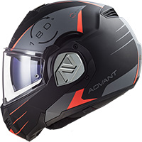 Casque modulable LS2 FF906 Advant Codex noir titane - 2