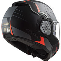 Ls2 Ff906 Advant Codex Modular Helmet Black Titanium - 3