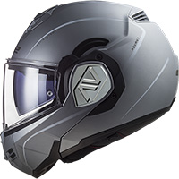 LS2 FF906 アドバントスペシャル モジュラーヘルメット シルバー - 3