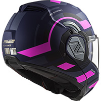 Casco Modular LS2 FF906 Advant Velum azul rosa