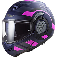 Ls2 Ff906 Advant Velum Modular Helmet Blue Pink