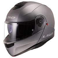 Ls2 Strobe 2 Solid Modular Helmet Titanium Matt