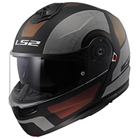 Casco Modulare Ls2 Ff908 Strobe 2 Orion Nero Viola Blu