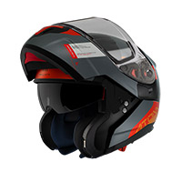 Mt Helmets Atom Sv Gorex B4 Helmet Orange Matt